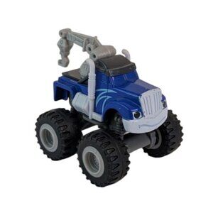 Blaze & The Monster Machines Crusher Die Cast Blue Truck Toy‎ 3"